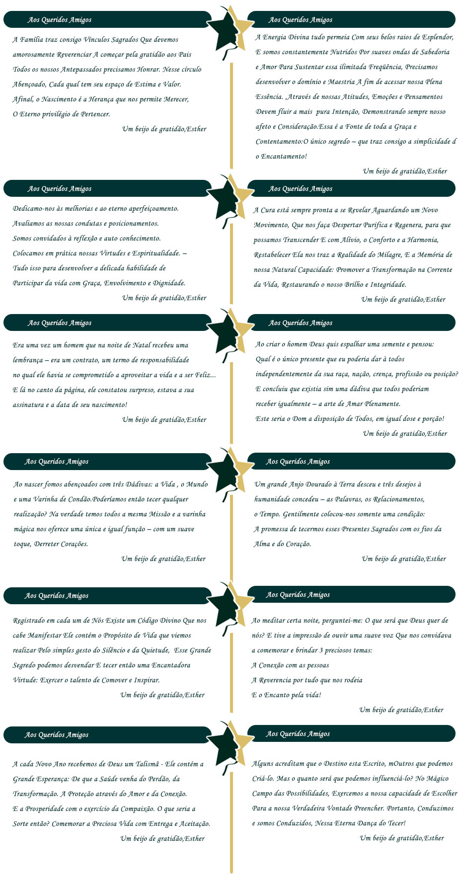Cartes Motivacionais de Esther Cohen