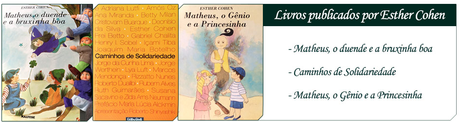 Livros - Dra. Esther Cohen