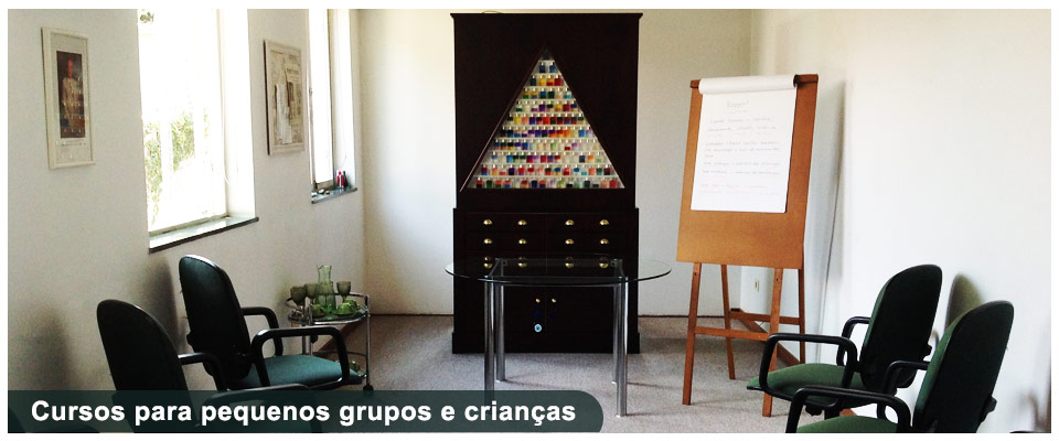 Cursos para pequenos grupos e crianas